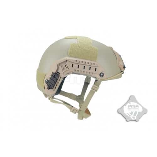 FMA Fast Helmet (Carbon Fibre Version) M/L - Dark Earth - Longshot Tactical