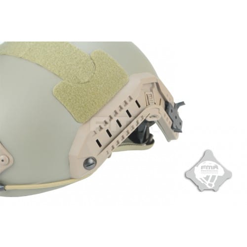 FMA Fast Helmet (Carbon Fibre Version) M/L - Dark Earth - Longshot Tactical