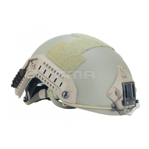 FMA Fast Helmet (Carbon Fibre Version) M/L - Dark Earth - Longshot Tactical