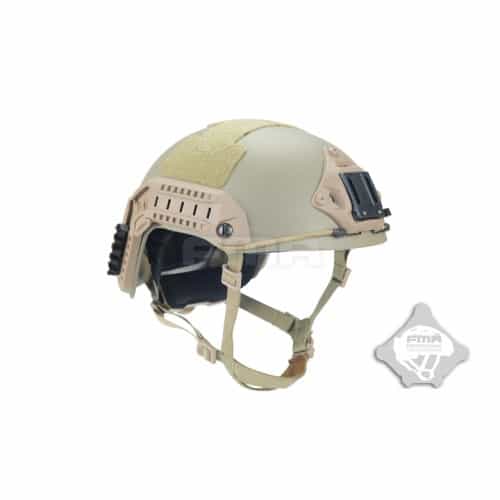 FMA Fast Helmet (Carbon Fibre Version) M/L - Dark Earth - Longshot Tactical