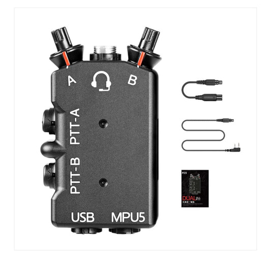 FMA / FCS Dual Channel Push to Talk MKII - Longshot Tactical