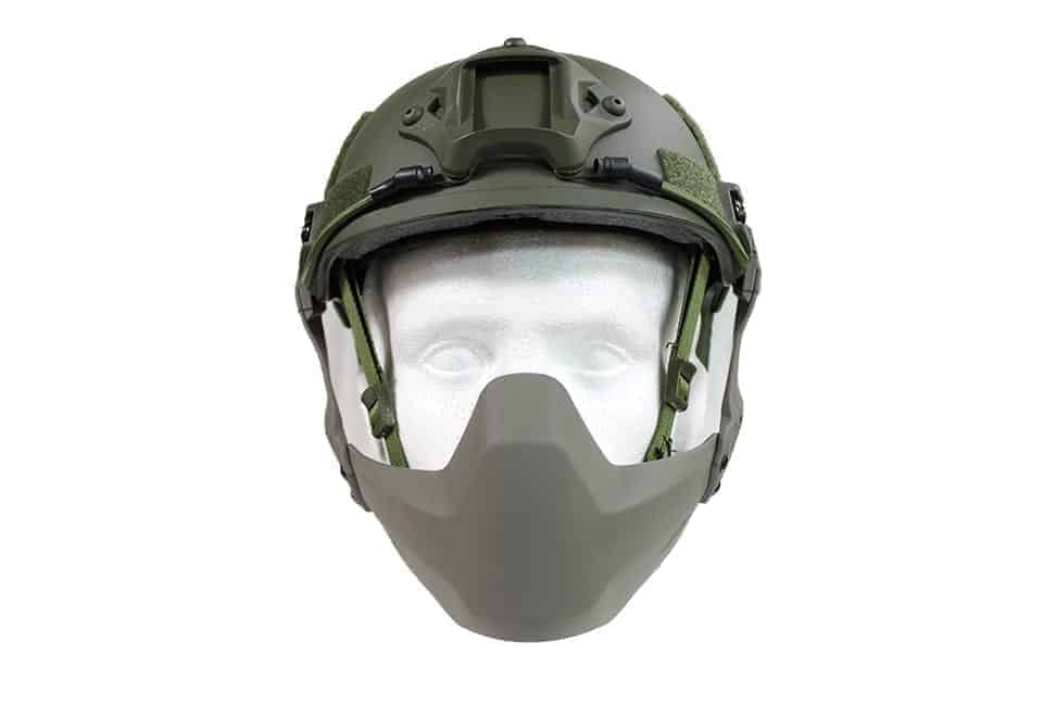 FMA Folding Half Seal Helmet Mask - Longshot Tactical