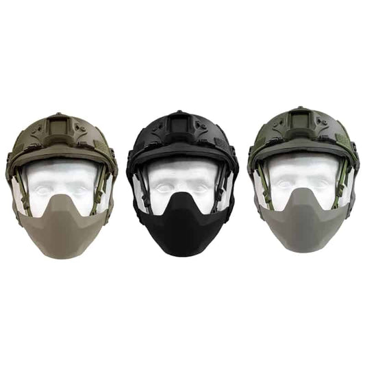 FMA Folding Half Seal Helmet Mask - Longshot Tactical