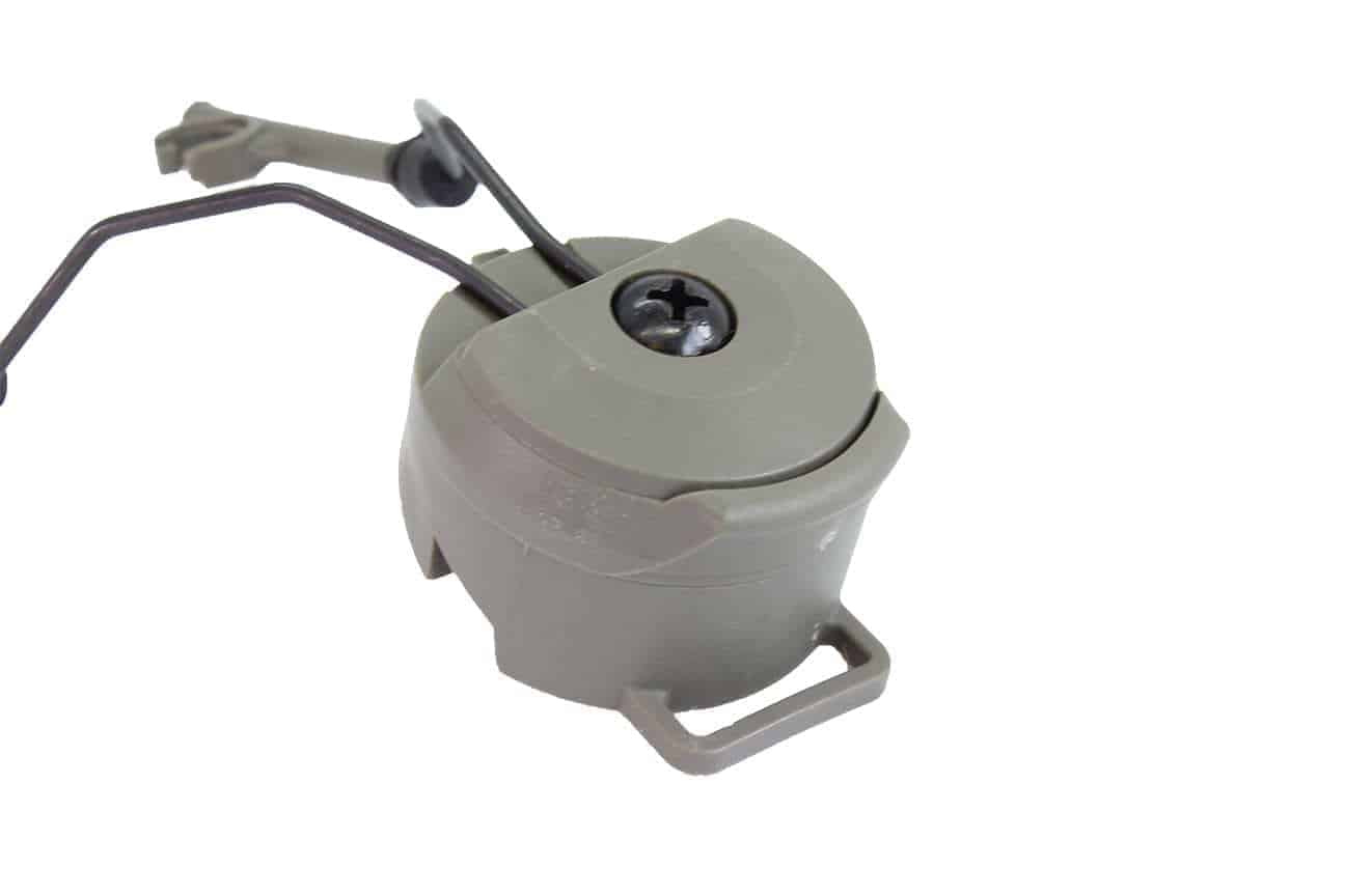 FMA PT Headset and Helmet Rail Adapter Set - OD Green - Longshot Tactical