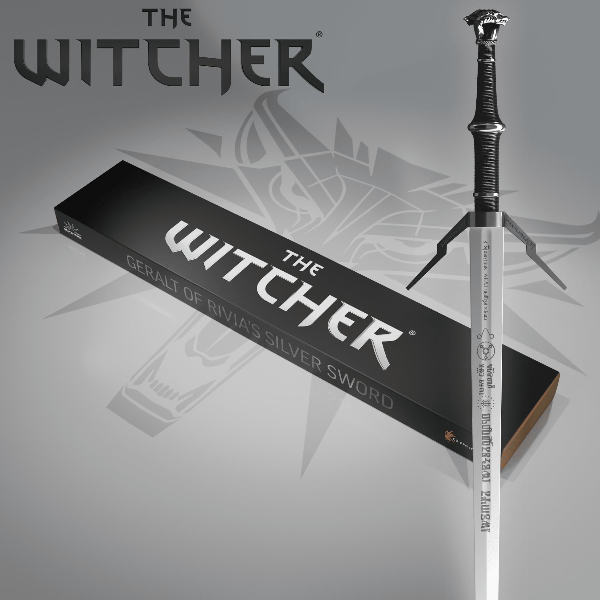 Geralt of Rivia's Silver Sword - The Witcher Sword - Longshot Tactical