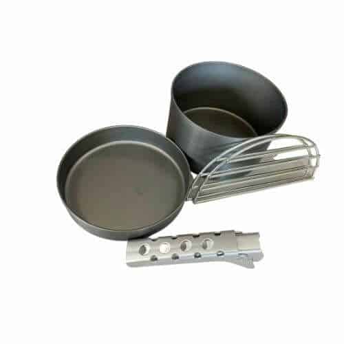 Ghillie Kettle Cook set Small - Hard Anodized - Longshot Tactical