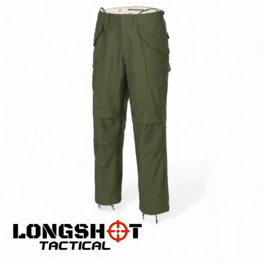 Helikon Tex M65 Trousers - Nyco Sateen - Olive Green - Longshot Tactical