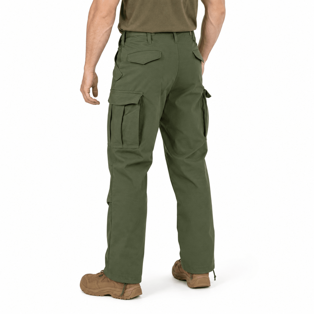Helikon Tex M65 Trousers - Nyco Sateen - Olive Green - Longshot Tactical