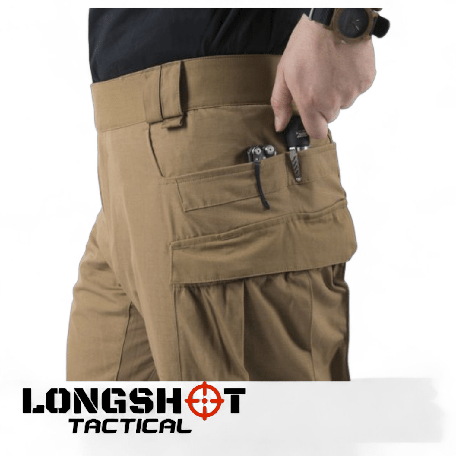 Helikon Tex MBDU Trousers - NyCo Ripstop - MultiCam Black - Longshot Tactical