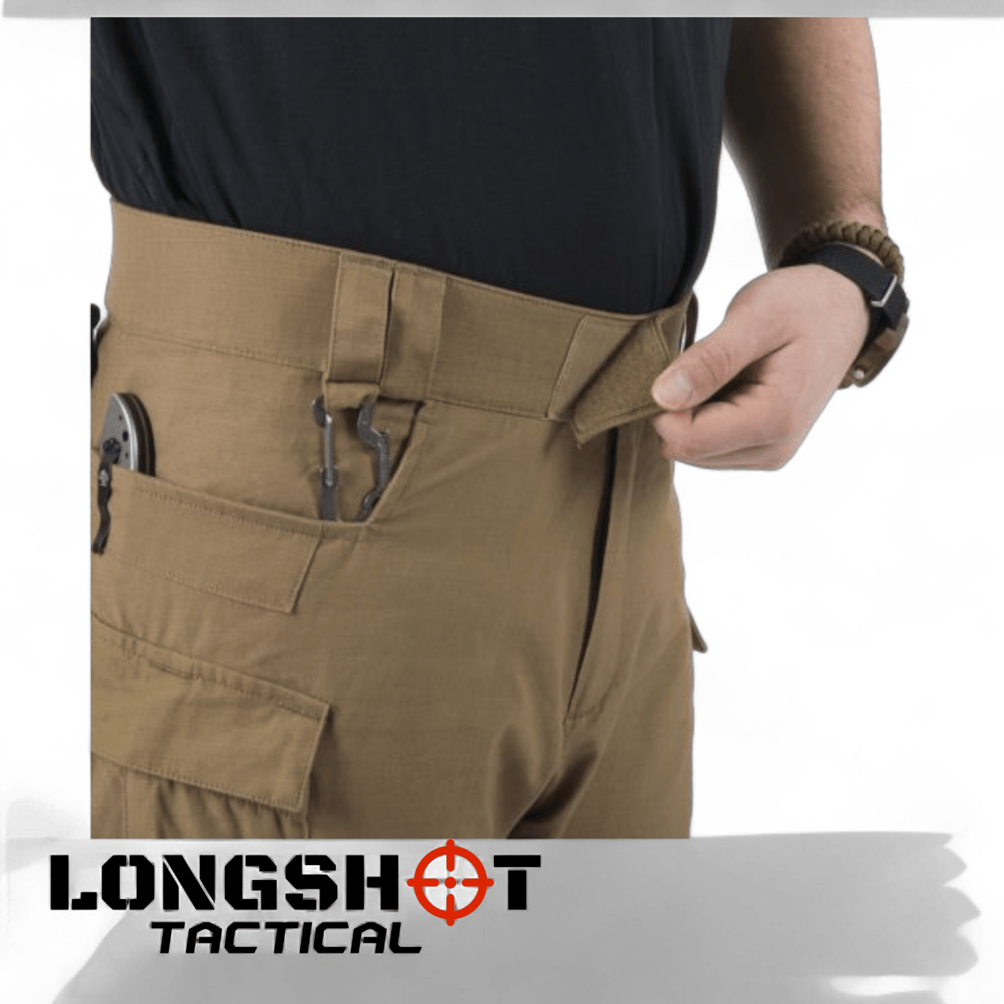 Helikon Tex MBDU Trousers - NyCo Ripstop - MultiCam Black - Longshot Tactical