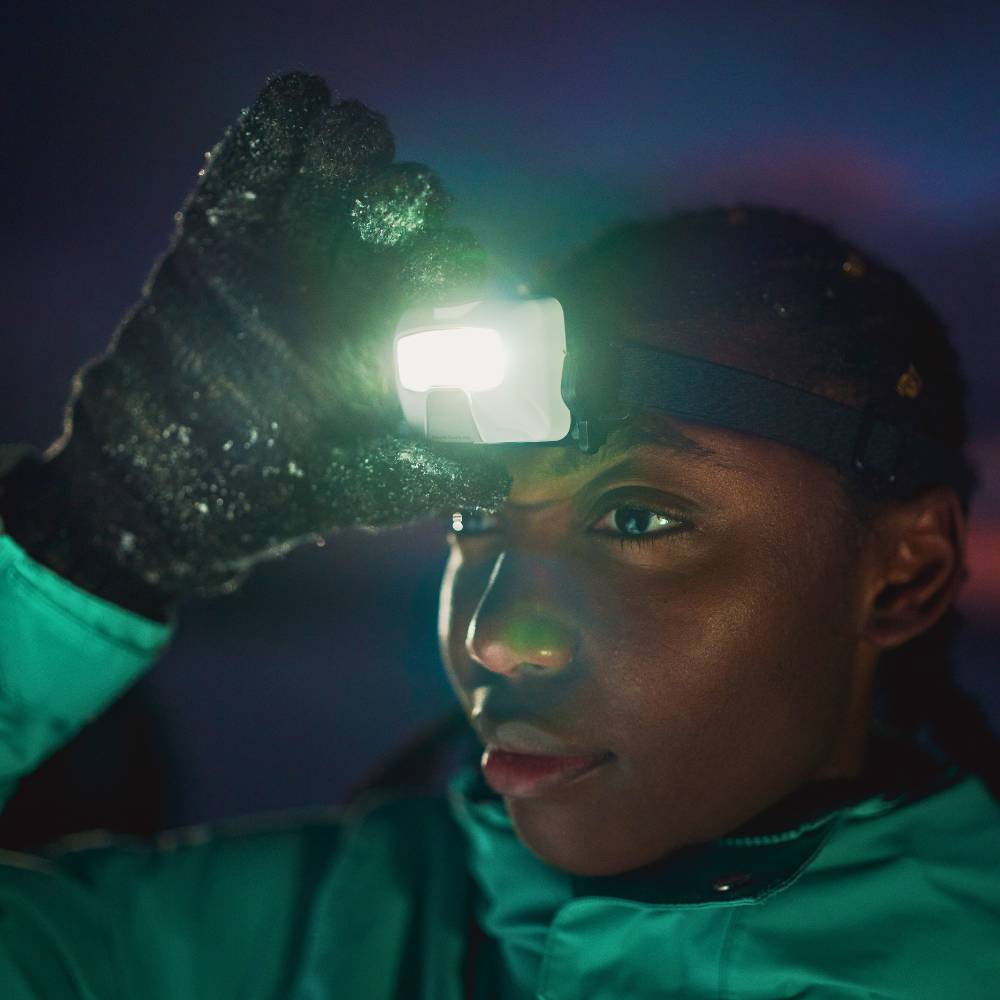 HF6R CORE Rechargeable Head Torch, 800 Lumens, Black - Longshot Tactical