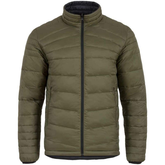 Highlander Reversible Down Jacket, Black and Olive (Various sizes) - Longshot Tactical