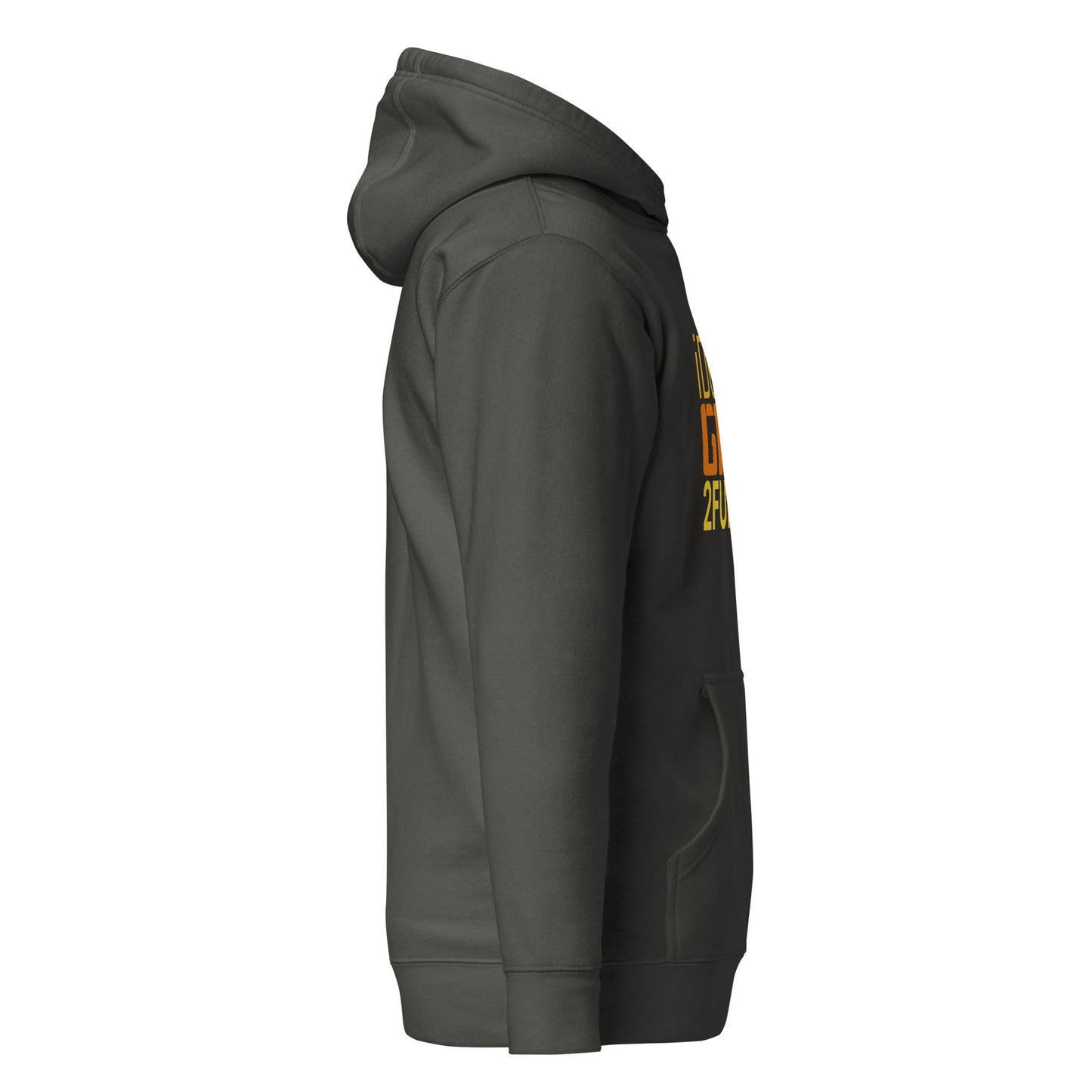 I don't give 2 funks Unisex Hoodie black / yellow - Longshot Tactical
