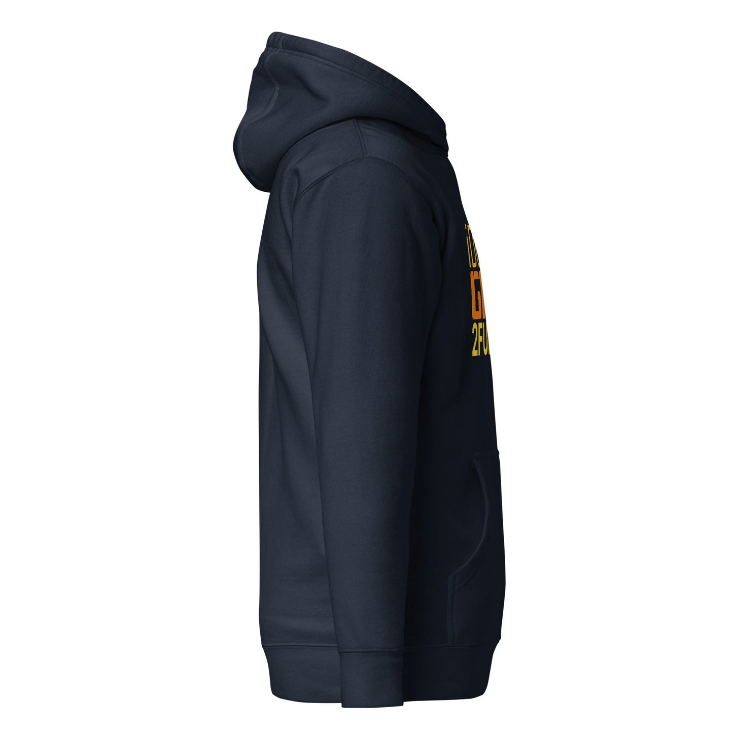 I don't give 2 funks Unisex Hoodie black / yellow - Longshot Tactical