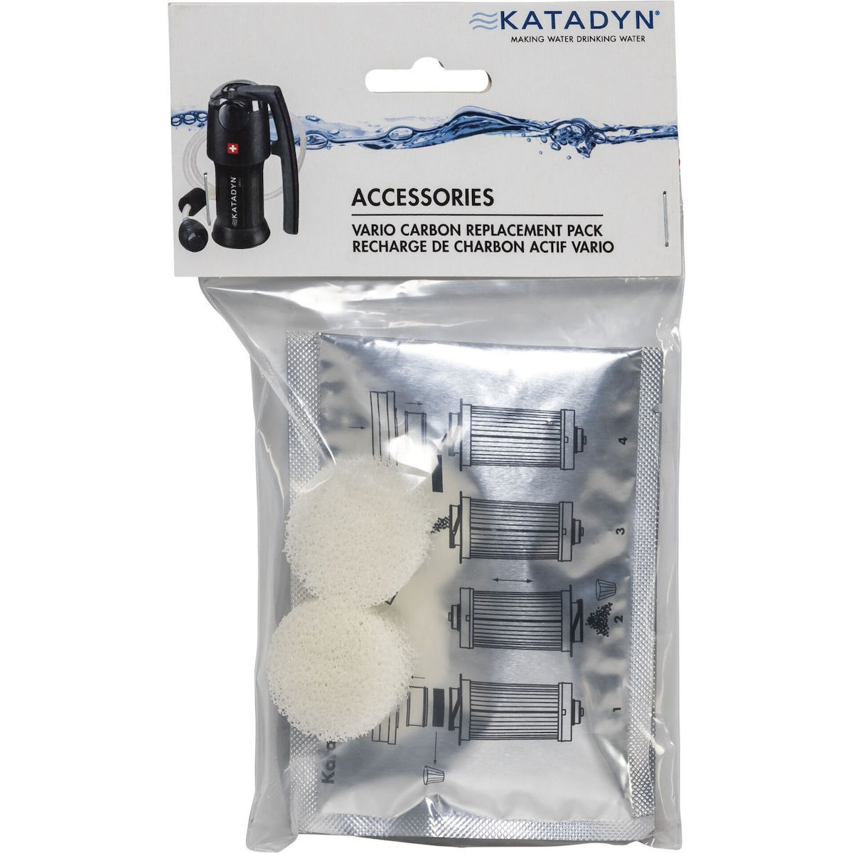 Katadyn Vario Carbon Replacement Pack - Longshot Tactical