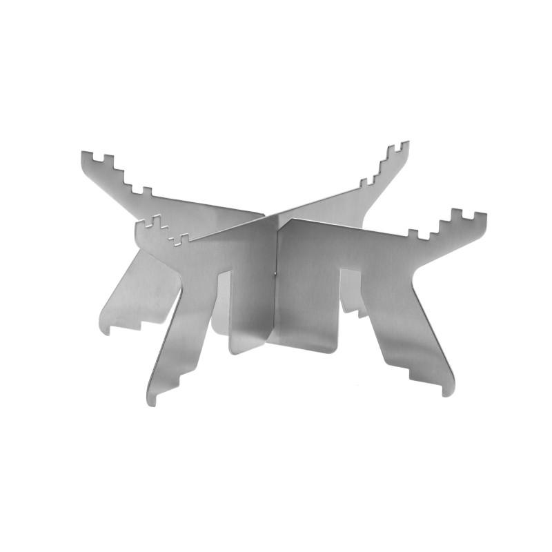 Kelly Kettle Trekker' Kit Fire Kettle and Stove (Stainless Steel) - Longshot Tactical