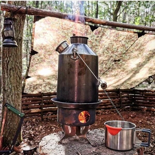 Kelly Kettle Ultimate 'Base Camp' Kit (Stainless Steel) - VALUE DEAL - Longshot Tactical