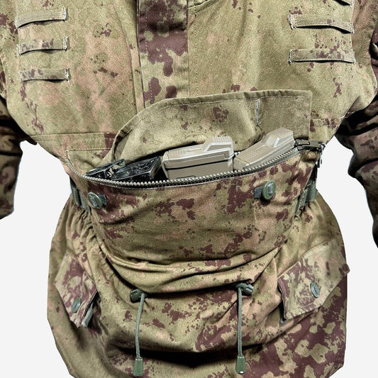 KMCS Camo Field Smock Jacket UK | Lightweight Airsoft Concealment Gear Various Colours - Longshot Tactical