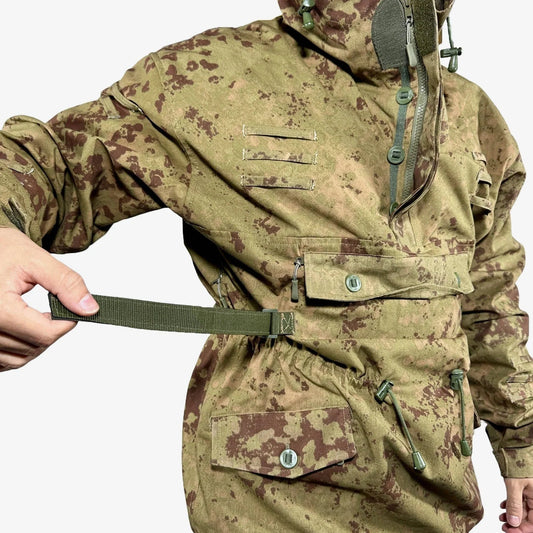 KMCS Camo Field Smock Jacket UK | Lightweight Airsoft Concealment Gear Various Colours - Longshot Tactical