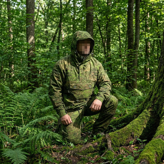 KMCS Camo Field Smock Jacket UK | Lightweight Airsoft Concealment Gear Various Colours - Longshot Tactical
