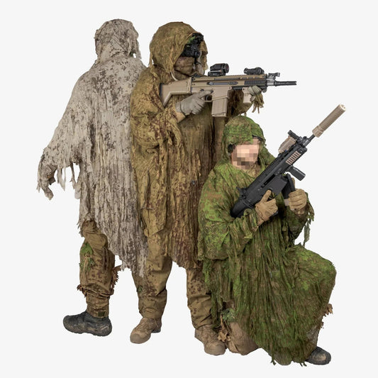 KMCS Ultra - Lite Ghillie Suit (Various Colours) - Longshot Tactical
