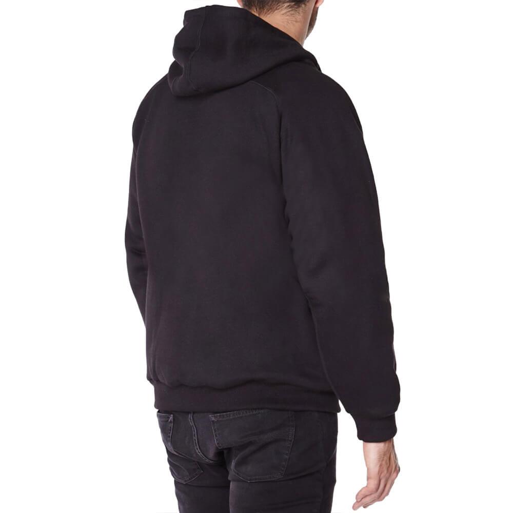 Knife Resistant Anti Slash Hooded Top in Black - Longshot Tactical