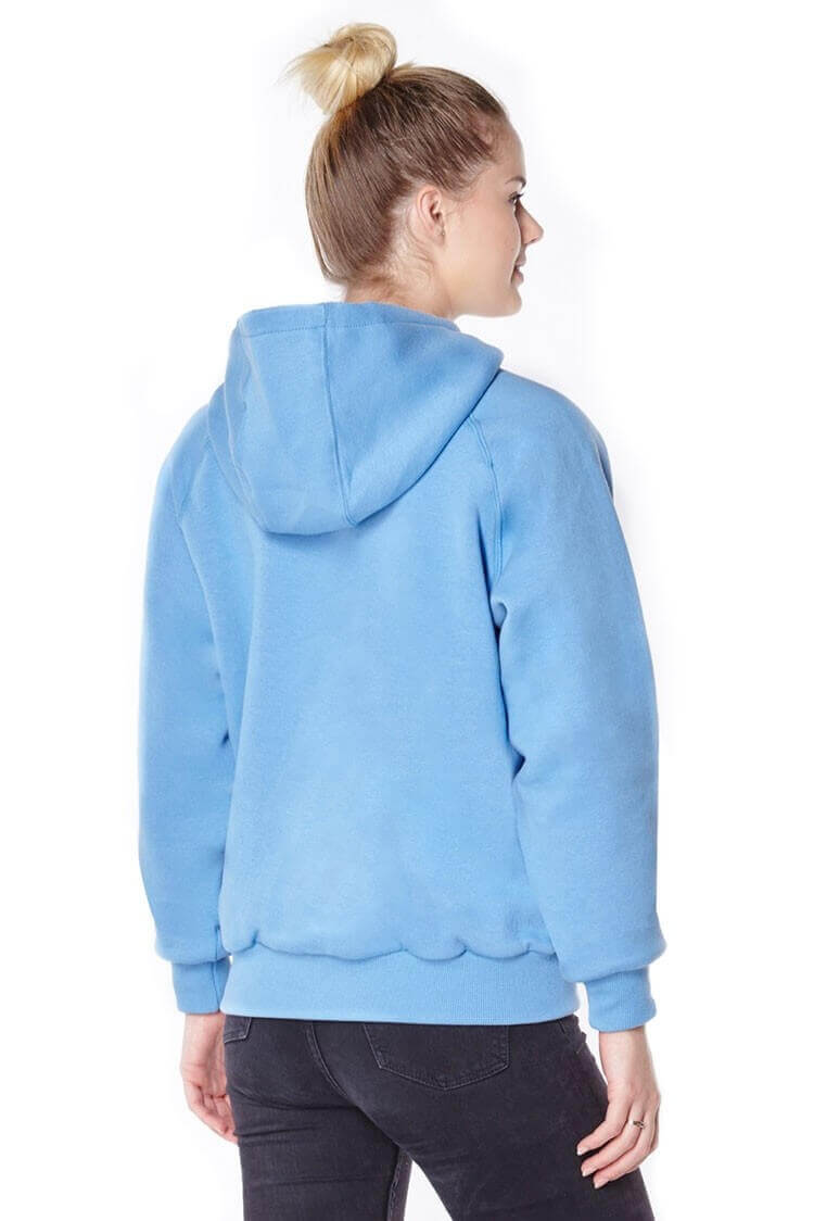 Knife Resistant Anti Slash Hooded Top in Blue - Longshot Tactical
