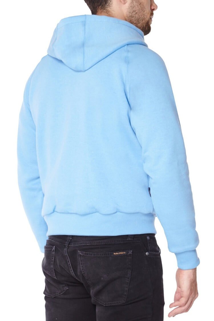 Knife Resistant Anti Slash Hooded Top in Blue - Longshot Tactical