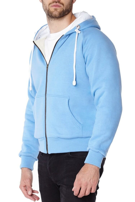 Knife Resistant Anti Slash Hooded Top in Blue - Longshot Tactical