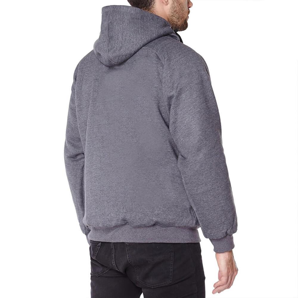 Knife Resistant Anti Slash Hooded Top in Grey - Longshot Tactical