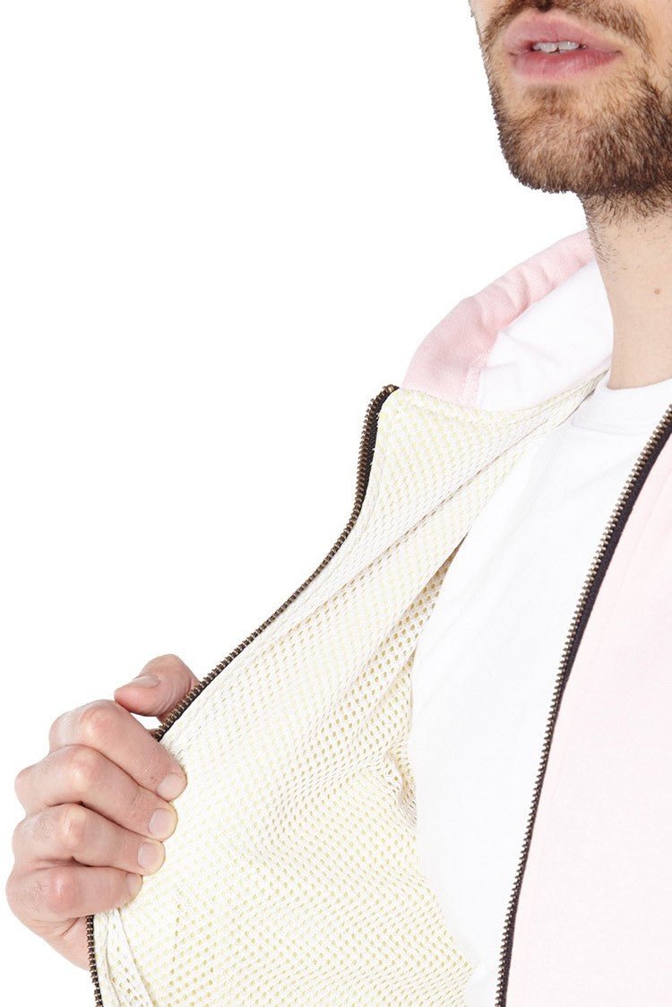 Knife Resistant Anti Slash Hooded Top in Pink - Longshot Tactical