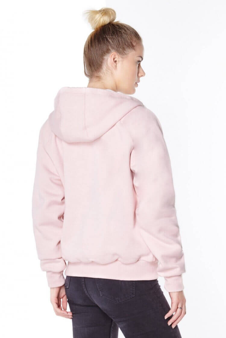 Knife Resistant Anti Slash Hooded Top in Pink - Longshot Tactical