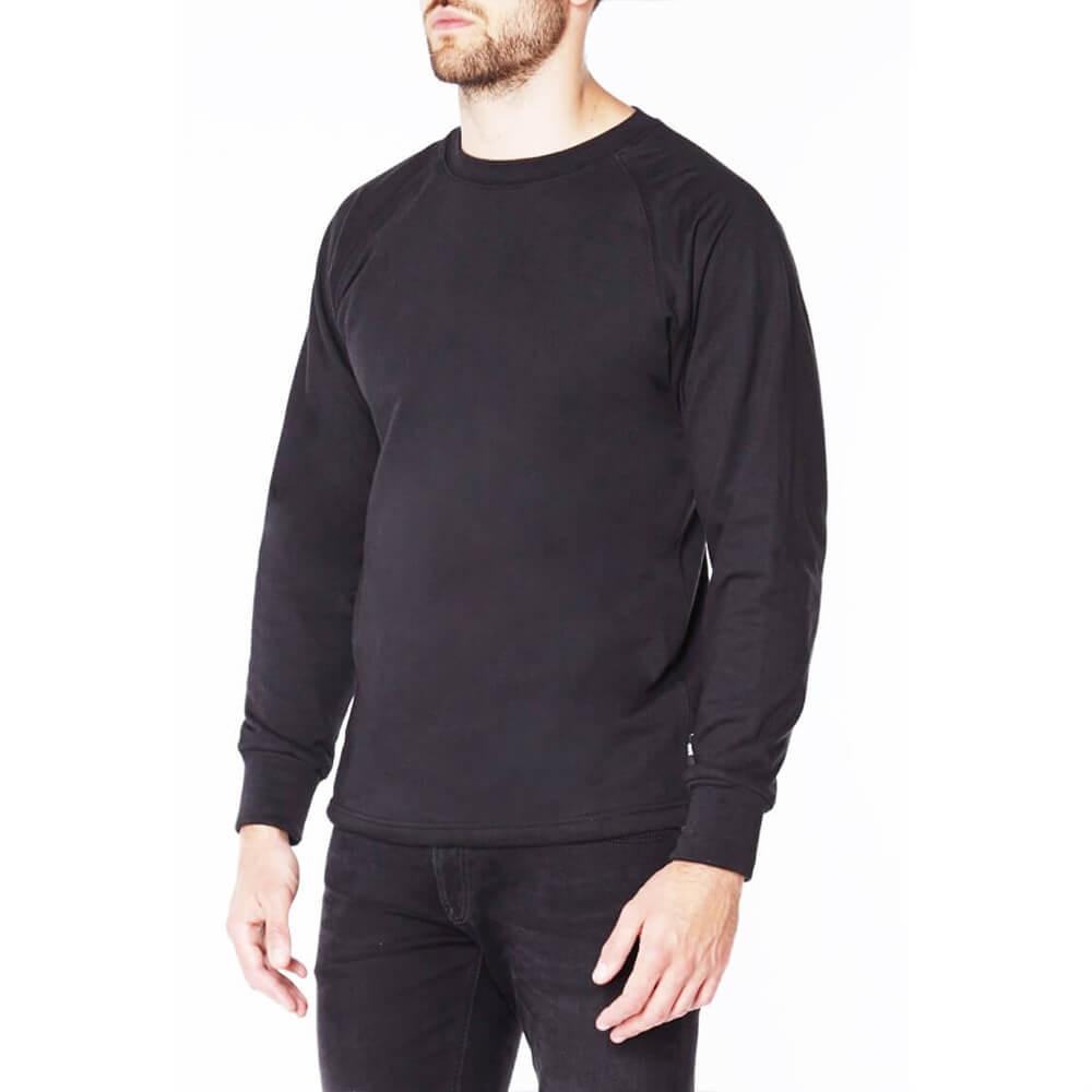 Knife Resistant Anti Slash Long Sleeved T-Shirts in Black - Longshot Tactical