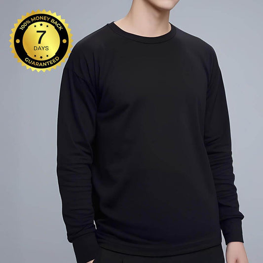 Knife Resistant Anti Slash Long Sleeved T-Shirts in Black - Longshot Tactical