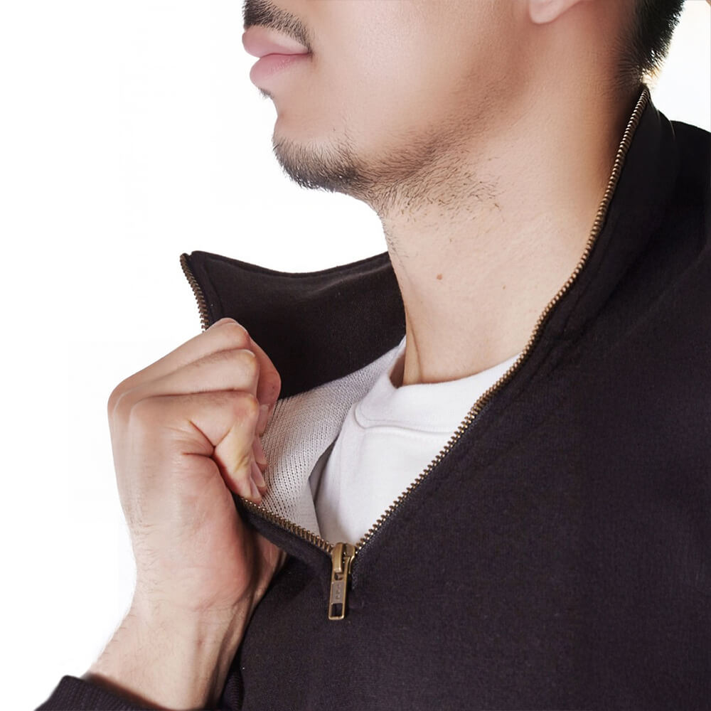 Knife Resistant Anti Slash Protective Zip Up Sweater - Longshot Tactical