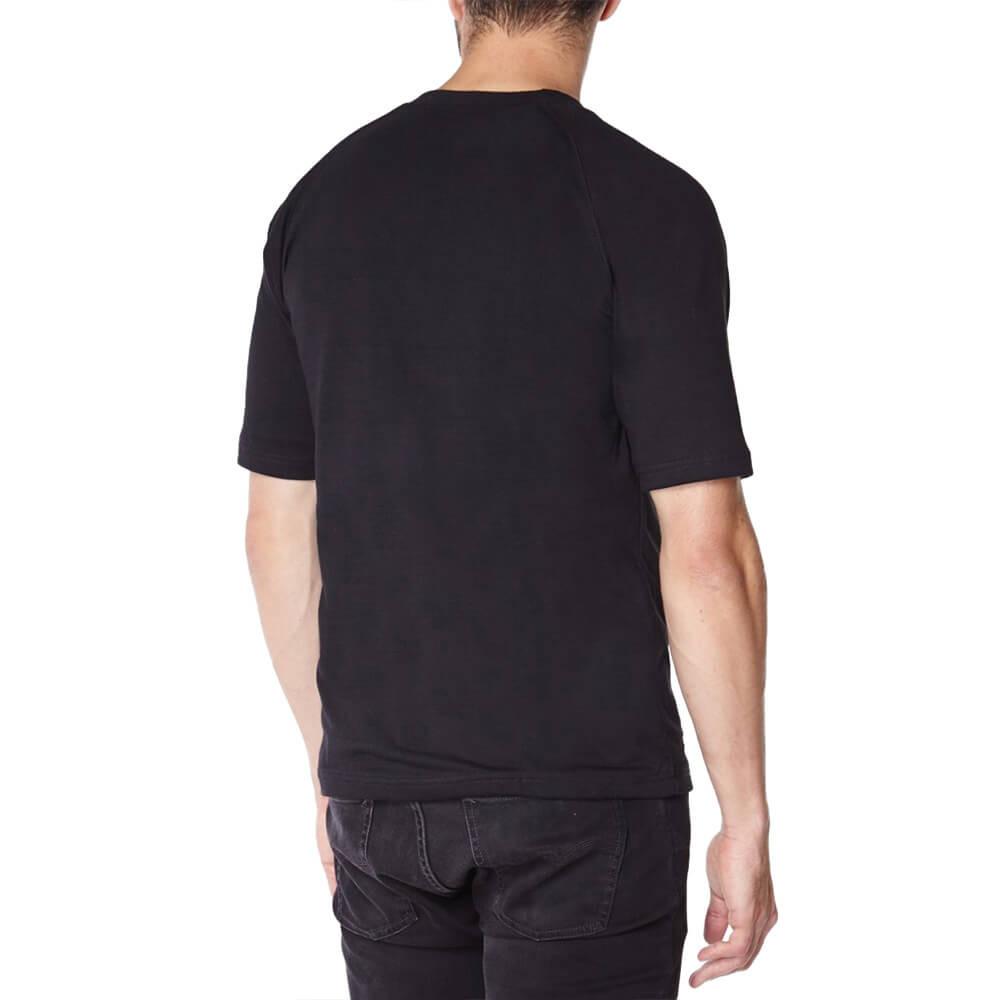 Knife Resistant Anti Slash Short Sleeved T-shirts in Black - Longshot Tactical