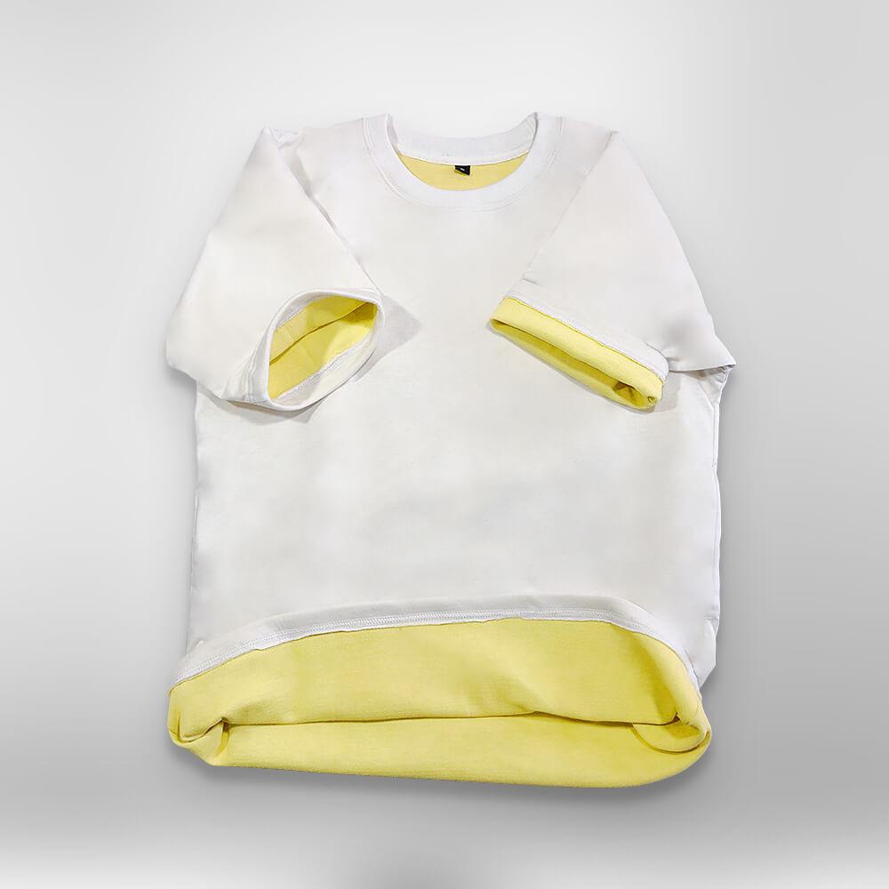 Knife Resistant Anti Slash Short Sleeved T-shirts in White - Longshot Tactical