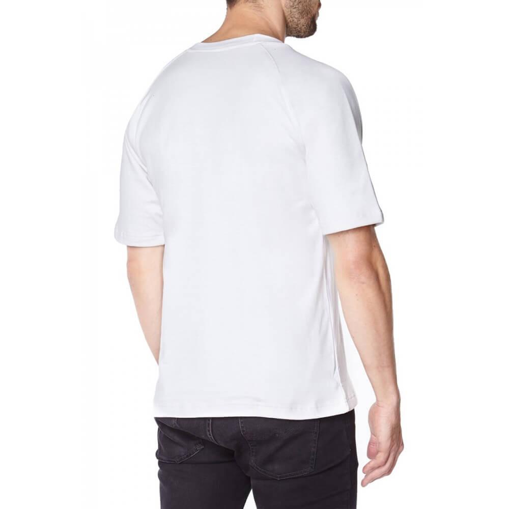 Knife Resistant Anti Slash Short Sleeved T-shirts in White - Longshot Tactical