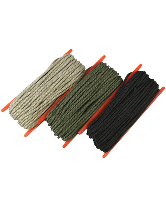 Kombat UK 15m 3mm Paracord (Various colours) - Longshot Tactical