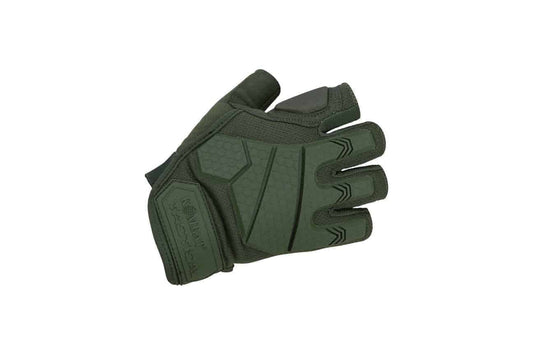 Kombat UK Alpha Fingerless Gloves - Olive - Longshot Tactical