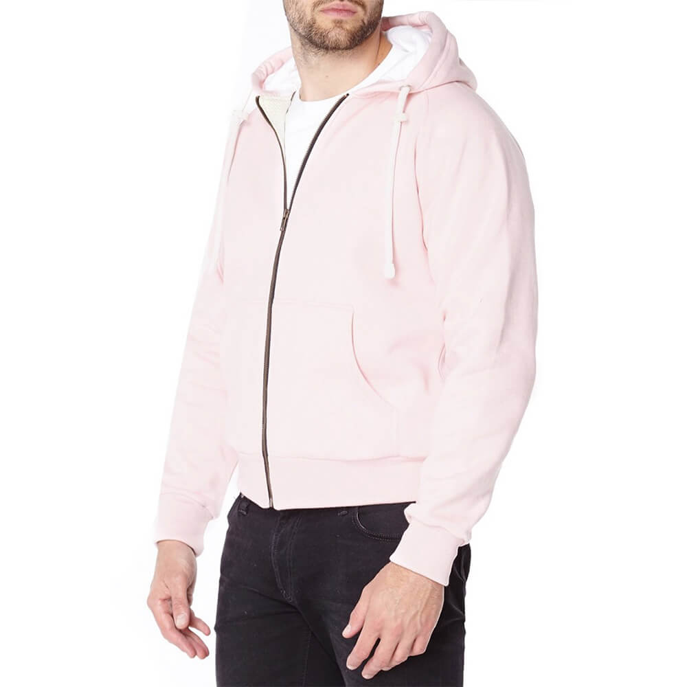 Ladies Knife Resistant Anti Slash Hooded Top in Pink - Longshot Tactical