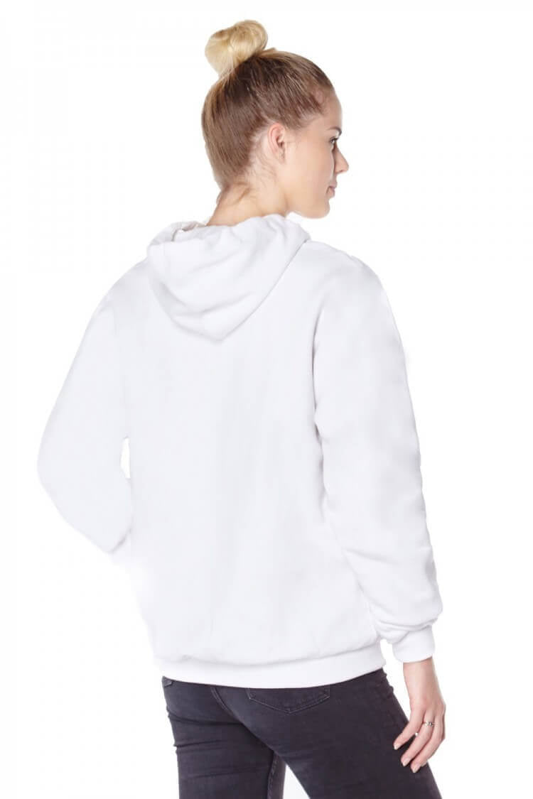 Ladies Knife Resistant Anti Slash Hooded Top in White - Longshot Tactical