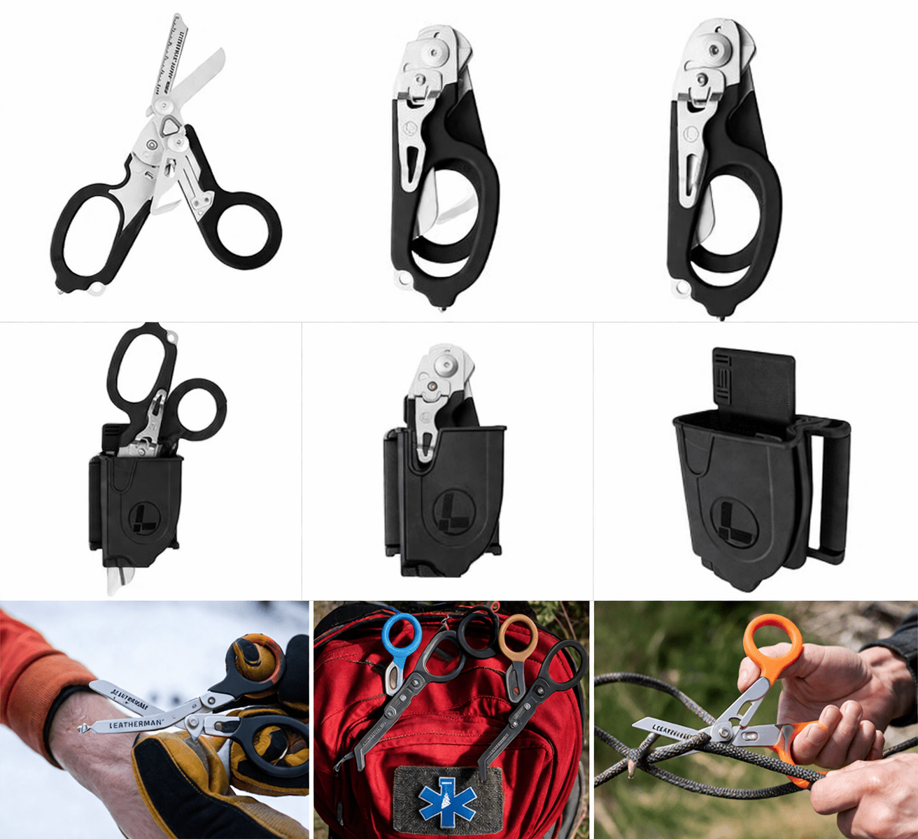 Leatherman Raptor® Rescue Emergency Multi - Tool - Black - Longshot Tactical