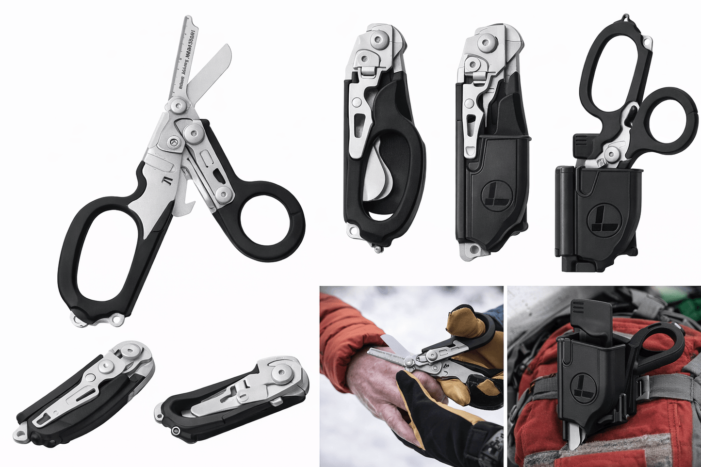 Leatherman Raptor® Rescue Emergency Multi - Tool - Black - Longshot Tactical
