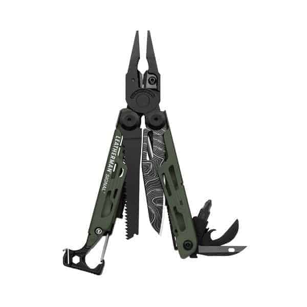 Leatherman Signal® Multi - Tool w/Nylon Sheath - Topo - Longshot Tactical