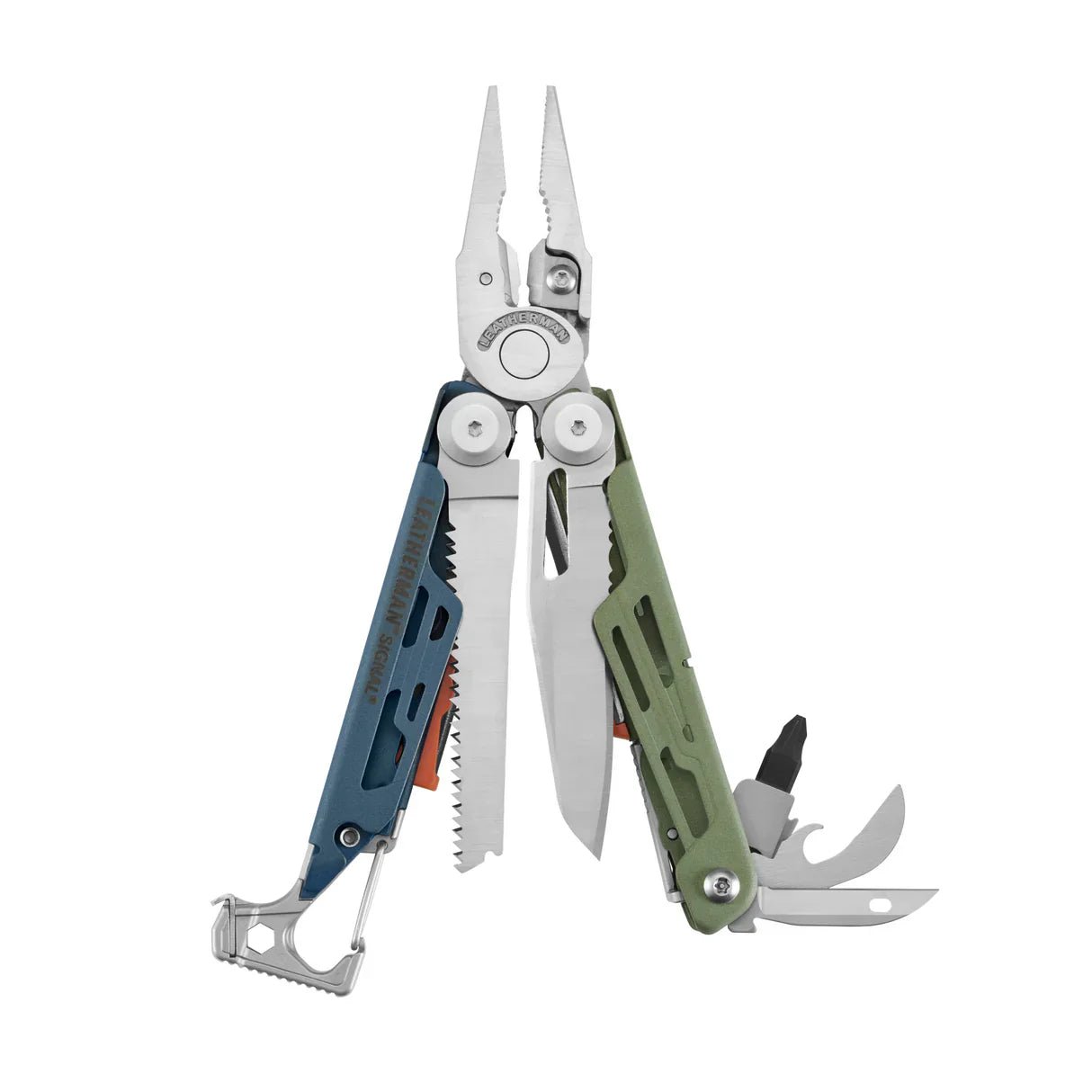 Leatherman Signal® Multi - Tool w/Nylon Sheath (Various Colours) - Longshot Tactical
