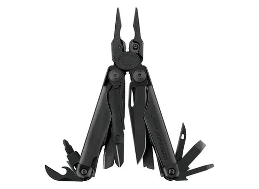 Leatherman Surge® Multi - Tool - Black Oxide With Nylon Pouch - Longshot Tactical