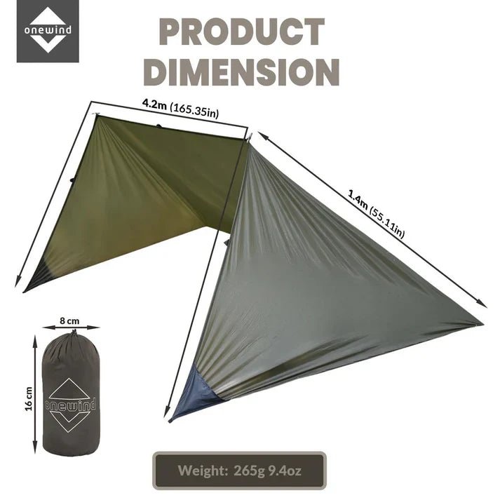 Lightweight Dyad Onewind Shelter - Longshot Tactical