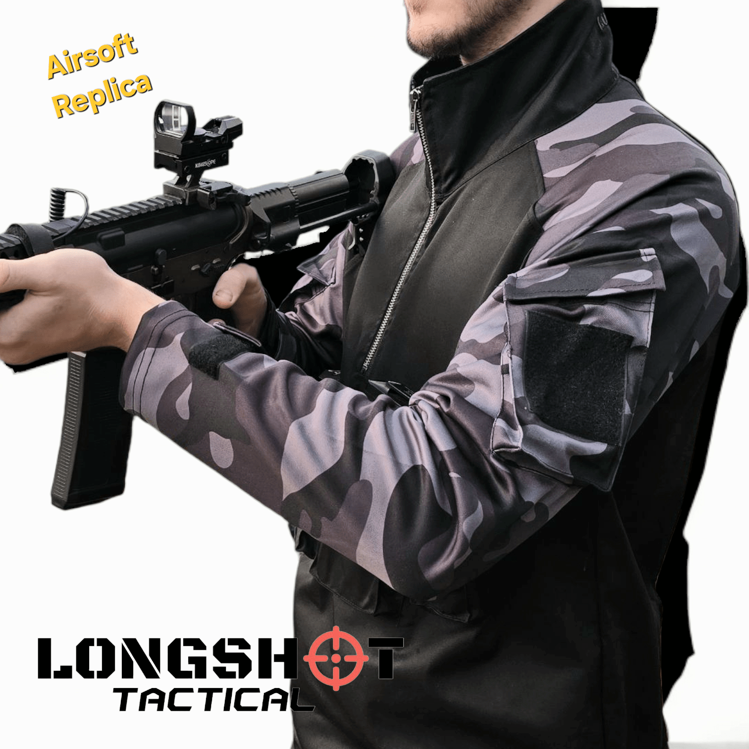Longshot Tactical Airsoft CQB Combat Jacket - Longshot Tactical