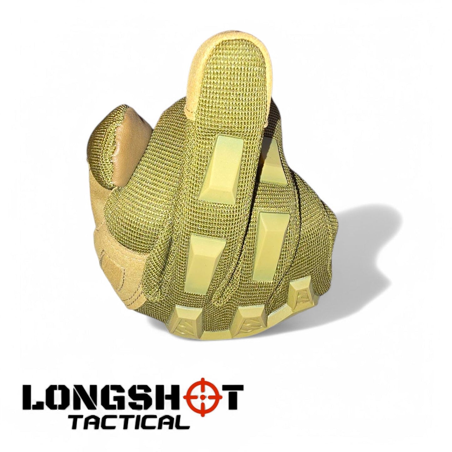 Longshot Tactical Airsoft Gloves With Knuckle Protection — M (8) - Longshot Tactical